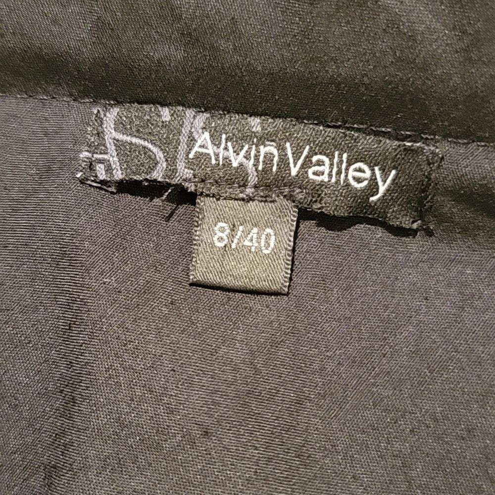 Alvin Valley Classic Black Flare Pants Sz 8 - Picture 8 of 11